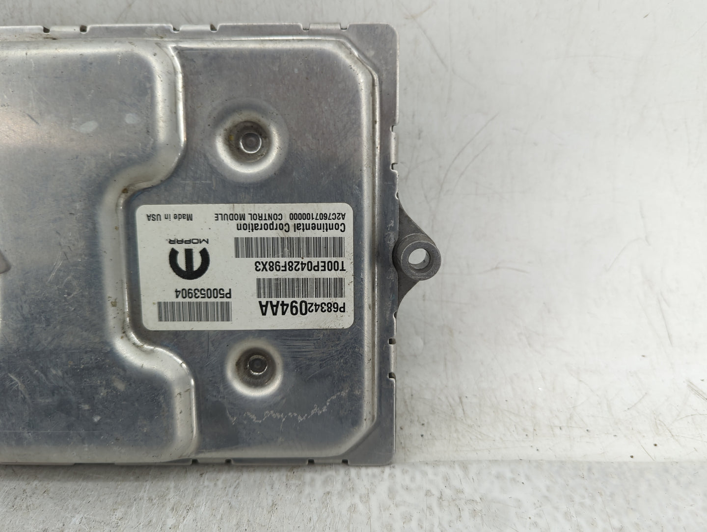 2018-2021 Jeep Renegade PCM Engine Control Computer ECU ECM PCU OEM P/N:P68342094AA Fits Fits 2018 2019 2020 2021 OEM Used A