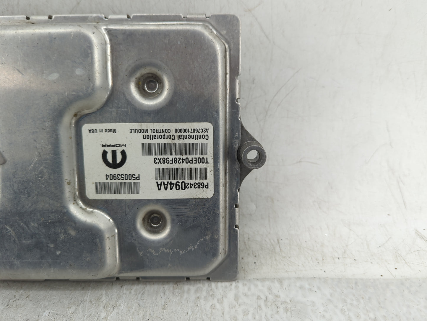 2018-2021 Jeep Renegade PCM Engine Control Computer ECU ECM PCU OEM P/N:P68342094AA Fits Fits 2018 2019 2020 2021 OEM Used A