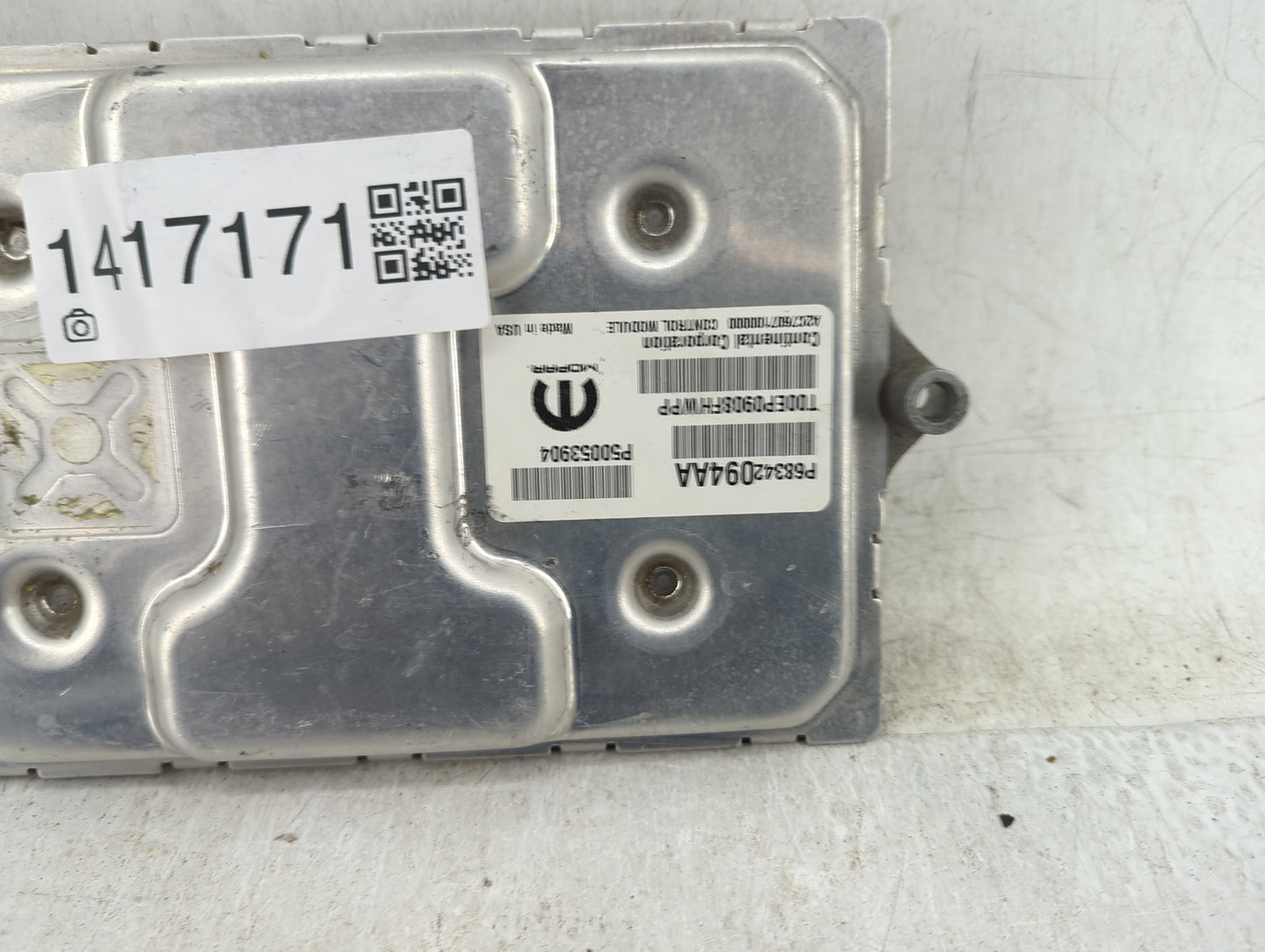 2018-2021 Jeep Renegade PCM Engine Control Computer ECU ECM PCU OEM P/N:68342094AA Fits Fits 2018 2019 2020 2021 OEM Used Au