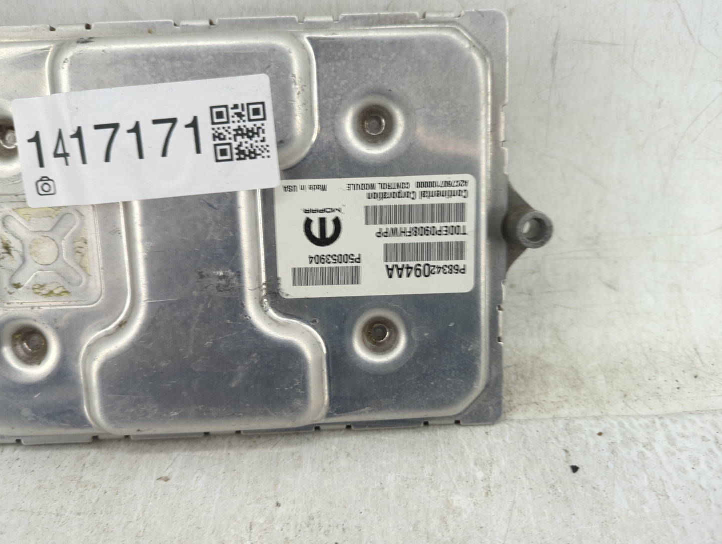 2018-2021 Jeep Renegade PCM Engine Control Computer ECU ECM PCU OEM P/N:68342094AA Fits Fits 2018 2019 2020 2021 OEM Used Au