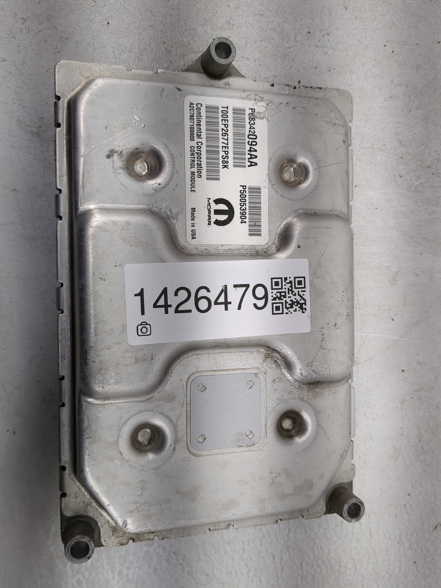 2018-2021 Jeep Renegade PCM Engine Control Computer ECU ECM PCU OEM P/N:P68342094AA T00EP2677EPS8K Fits Fits 2018 2019 2020 