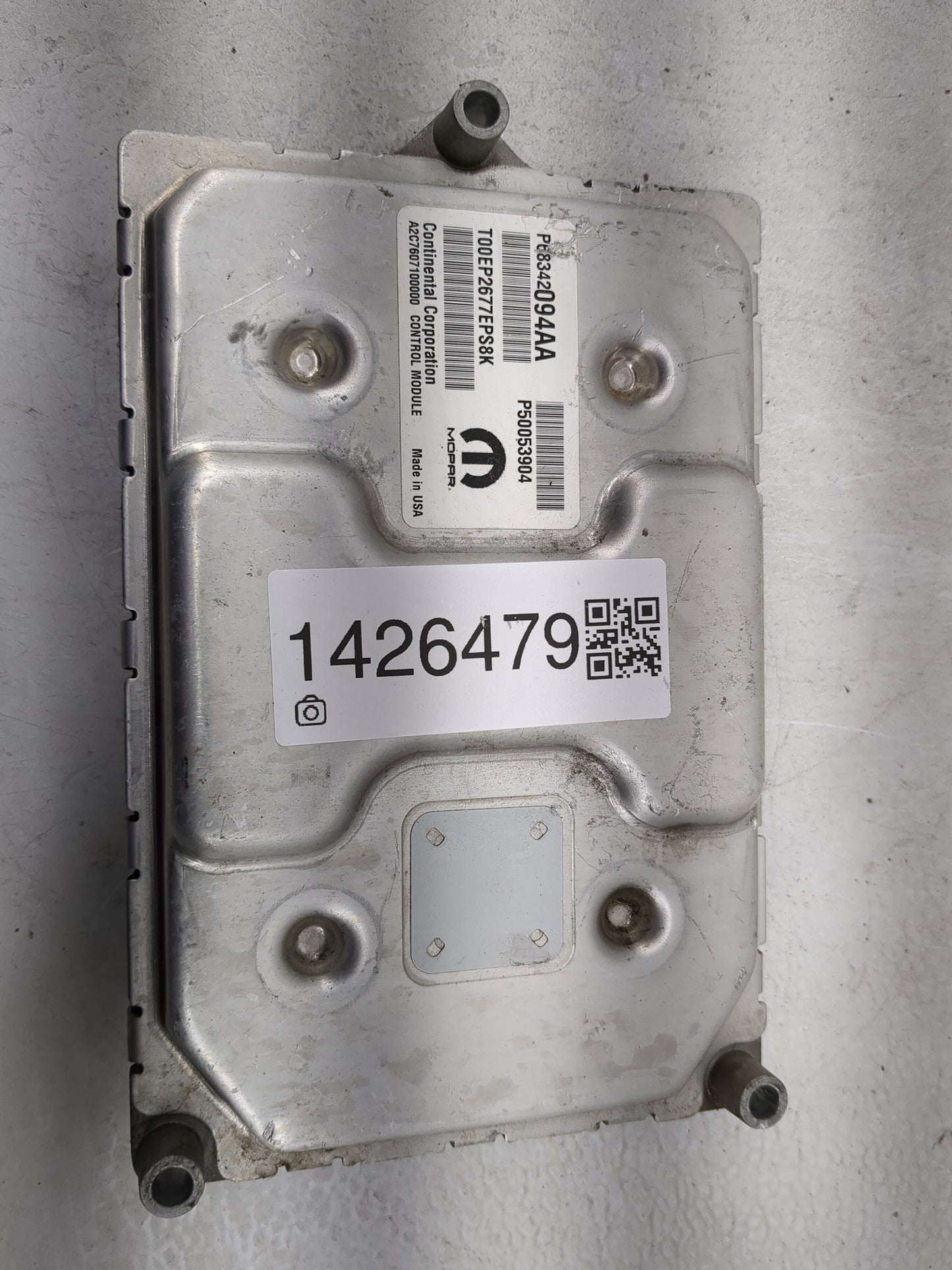 2018-2021 Jeep Renegade PCM Engine Control Computer ECU ECM PCU OEM P/N:P68342094AA T00EP2677EPS8K Fits Fits 2018 2019 2020 
