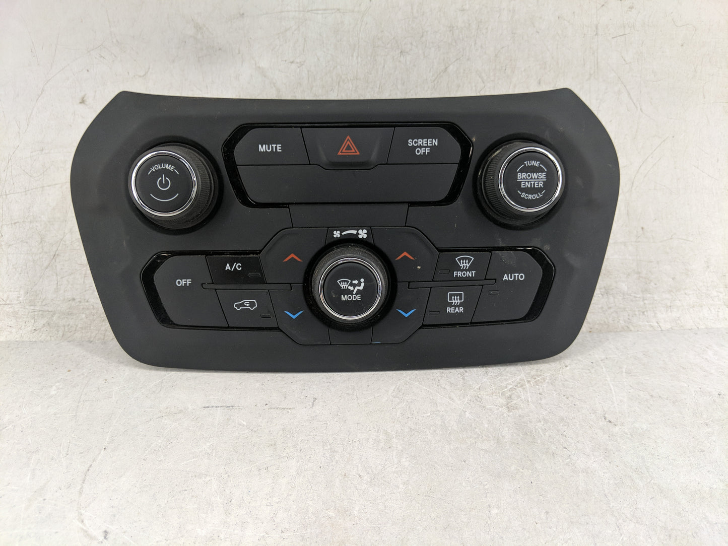 2018-2020 Jeep Renegade Climate Control Module Temperature AC/Heater Replacement P/N:07356660410 4000244D Fits Fits 2018 201