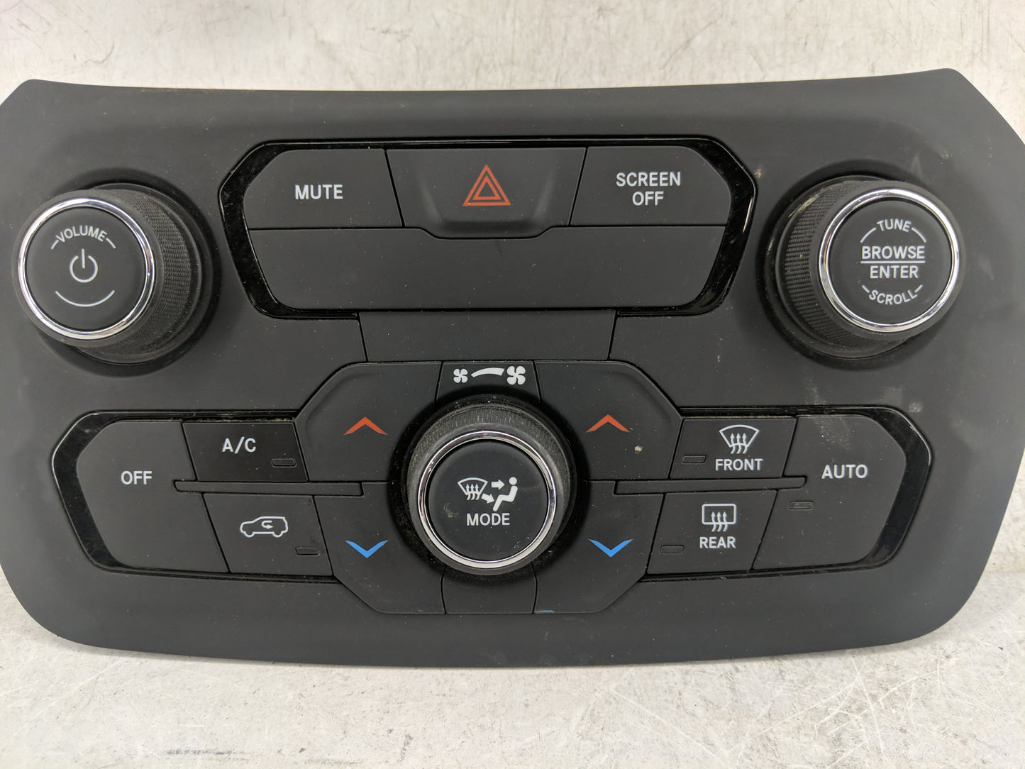 2018-2020 Jeep Renegade Climate Control Module Temperature AC/Heater Replacement P/N:07356660410 4000244D Fits Fits 2018 201