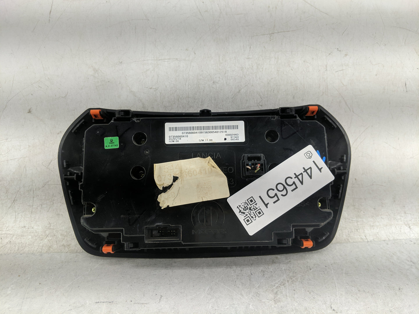 2018-2020 Jeep Renegade Climate Control Module Temperature AC/Heater Replacement P/N:07356660410 4000244D Fits Fits 2018 201