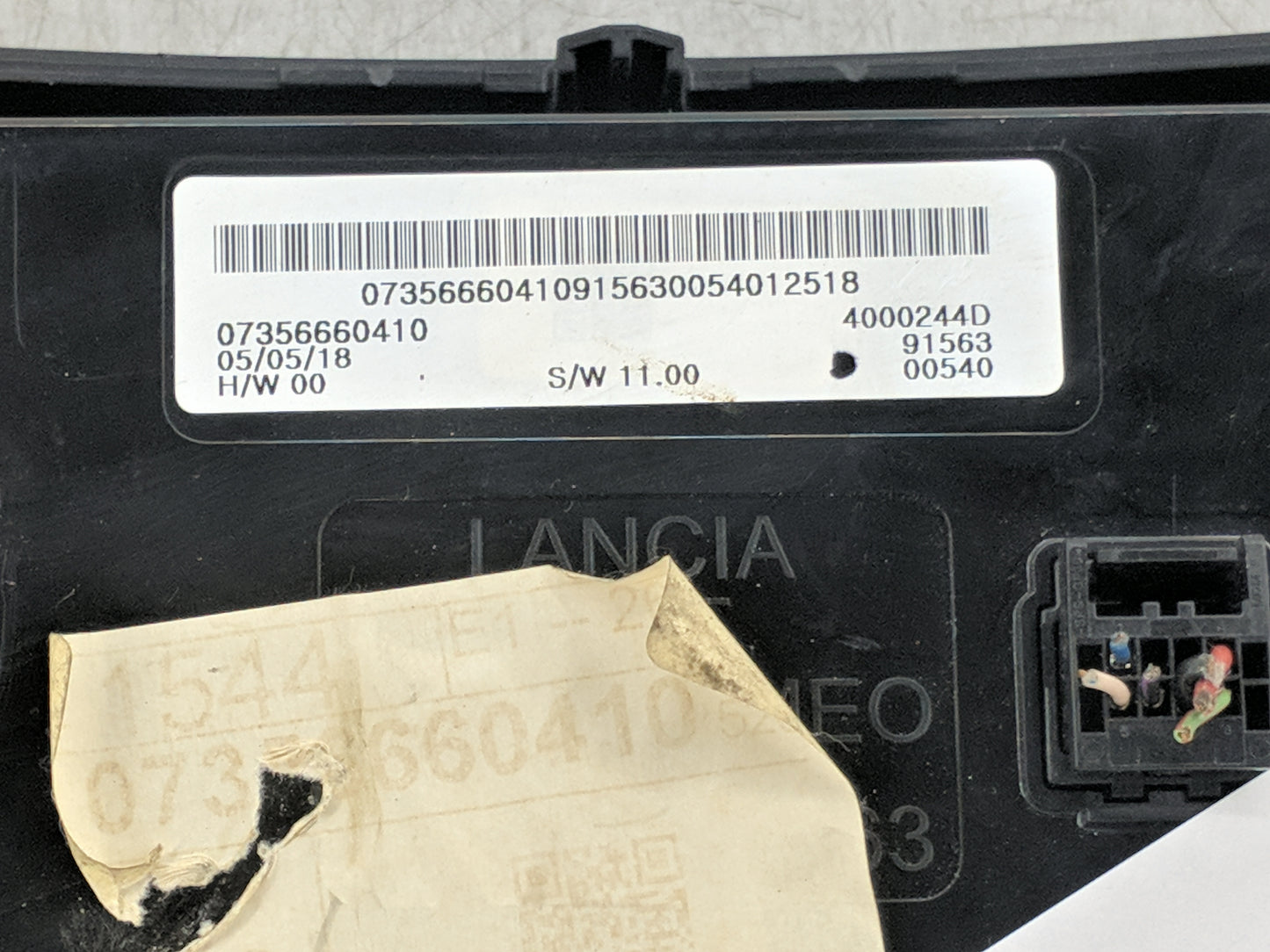 2018-2020 Jeep Renegade Climate Control Module Temperature AC/Heater Replacement P/N:07356660410 4000244D Fits Fits 2018 201