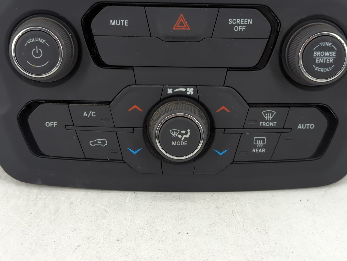 2018-2020 Jeep Renegade Climate Control Module Temperature AC/Heater Replacement P/N:07356660410 4000244D Fits Fits 2018 201