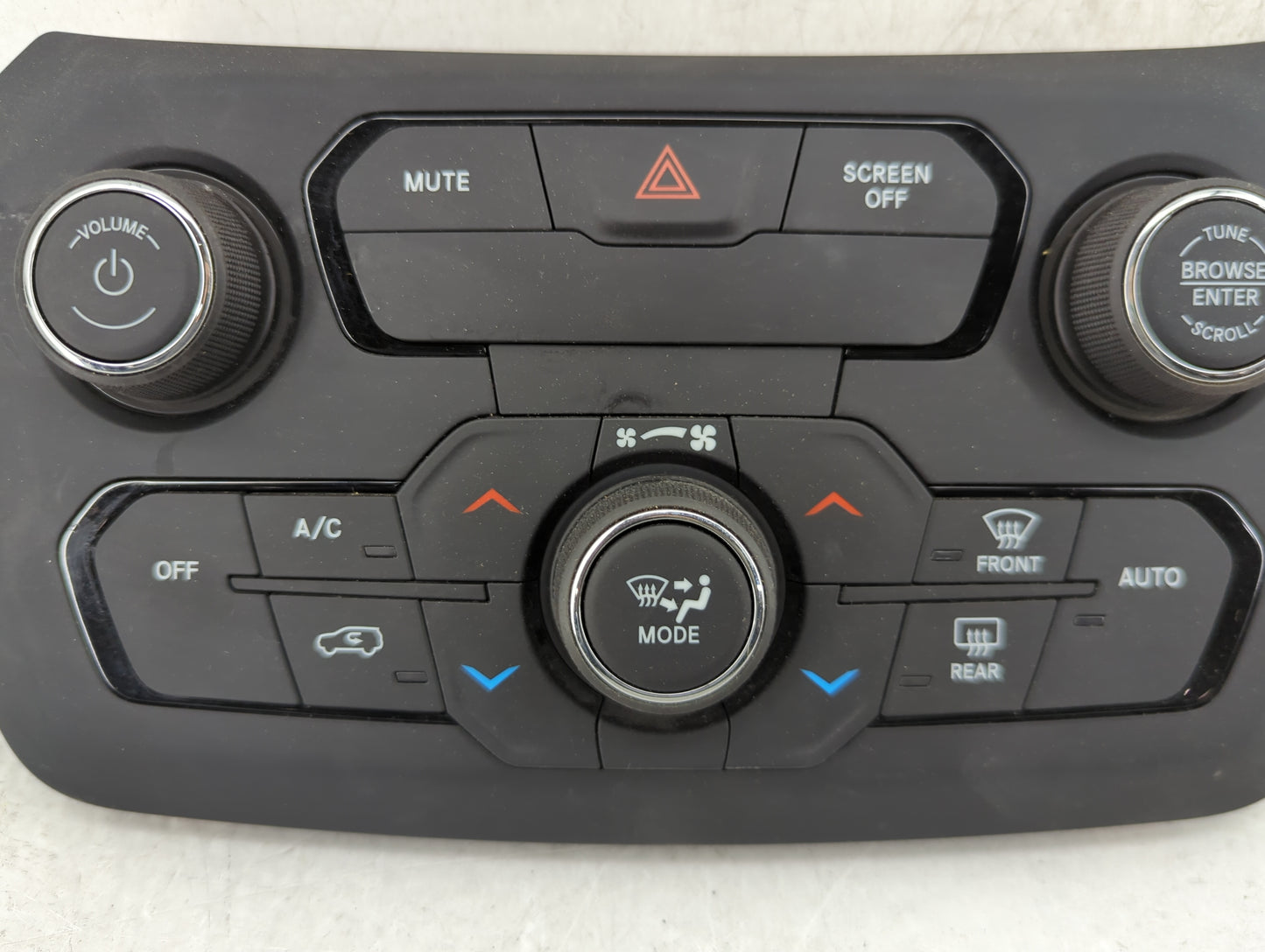 2018-2020 Jeep Renegade Climate Control Module Temperature AC/Heater Replacement P/N:07356941380 4000244D Fits Fits 2018 201