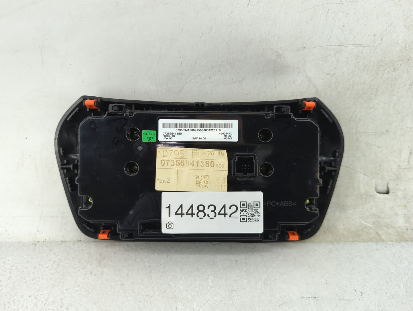 2018-2020 Jeep Renegade Climate Control Module Temperature AC/Heater Replacement P/N:07356941380 4000244D Fits Fits 2018 201