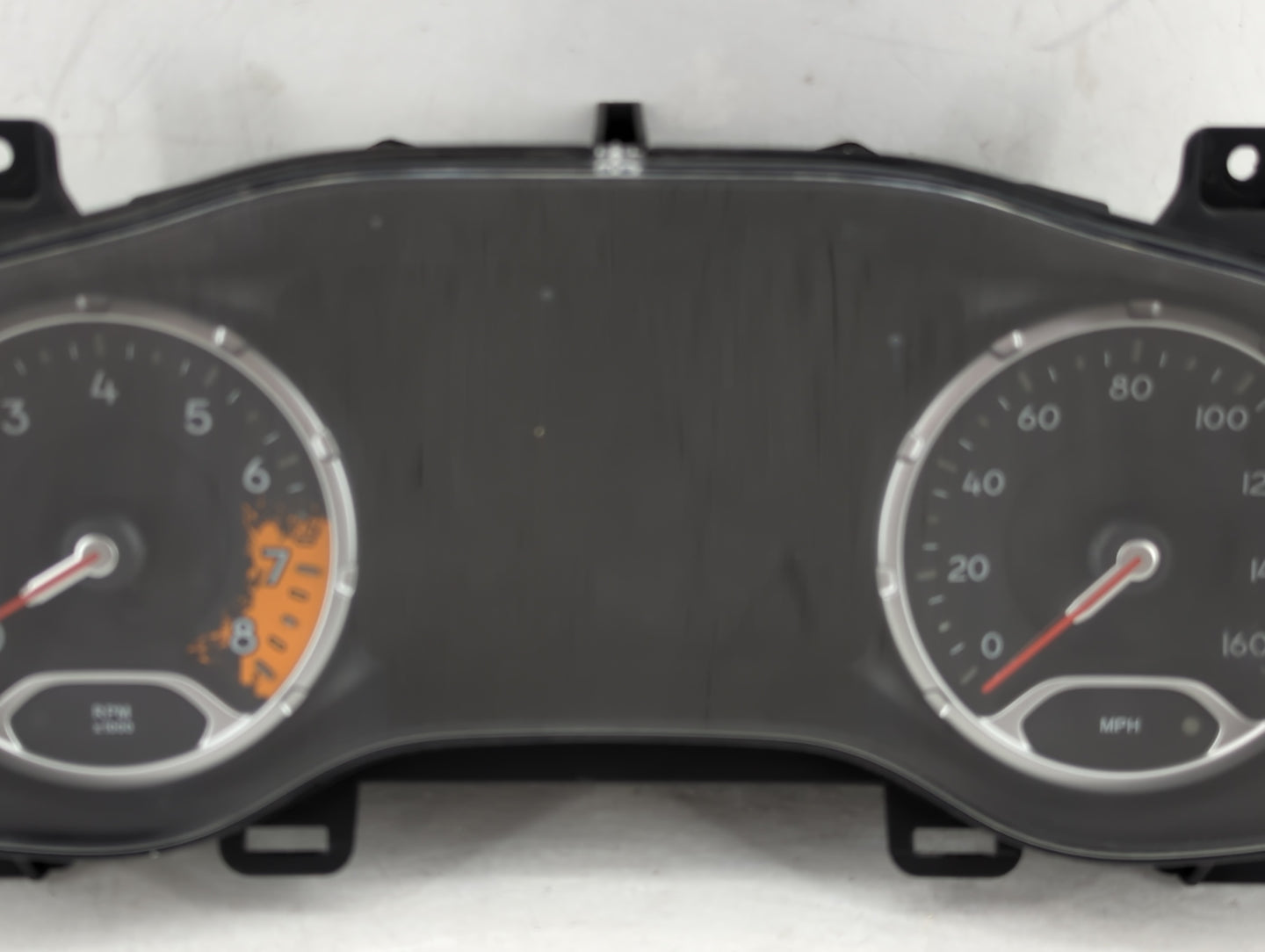 2018 Jeep Renegade Instrument Cluster Speedometer Gauges P/N:735686176 735686242 Miles: Fits OEM Used Auto Parts - Oemusedau