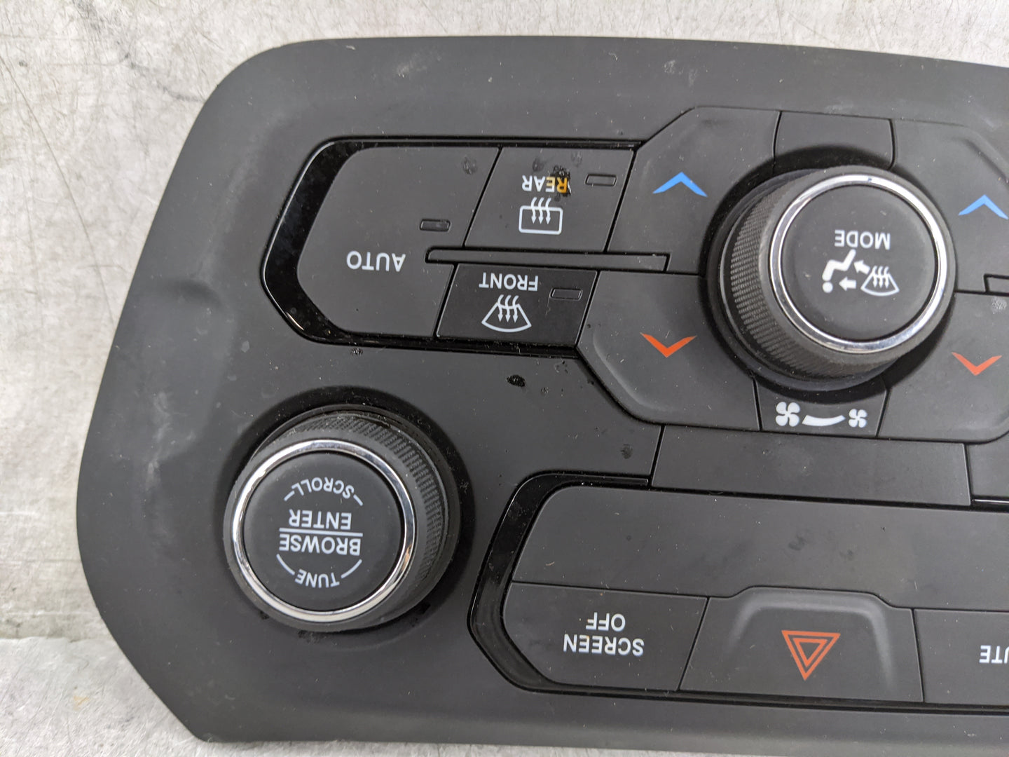 2018-2020 Jeep Renegade Climate Control Module Temperature AC/Heater Replacement P/N:07356941380 4000244D Fits Fits 2018 201