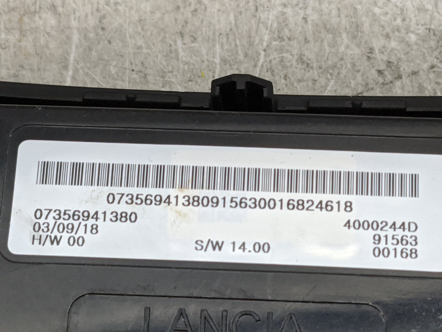2018-2020 Jeep Renegade Climate Control Module Temperature AC/Heater Replacement P/N:07356941380 4000244D Fits Fits 2018 201