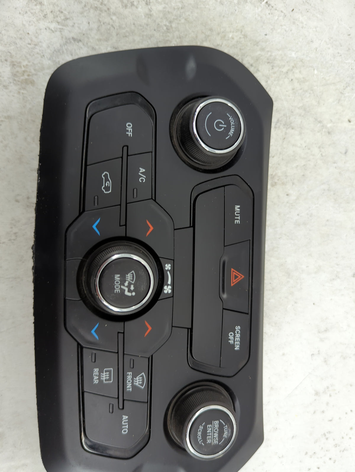 2018-2020 Jeep Renegade Climate Control Module Temperature AC/Heater Replacement P/N:07356941380 4000244D Fits Fits 2018 201