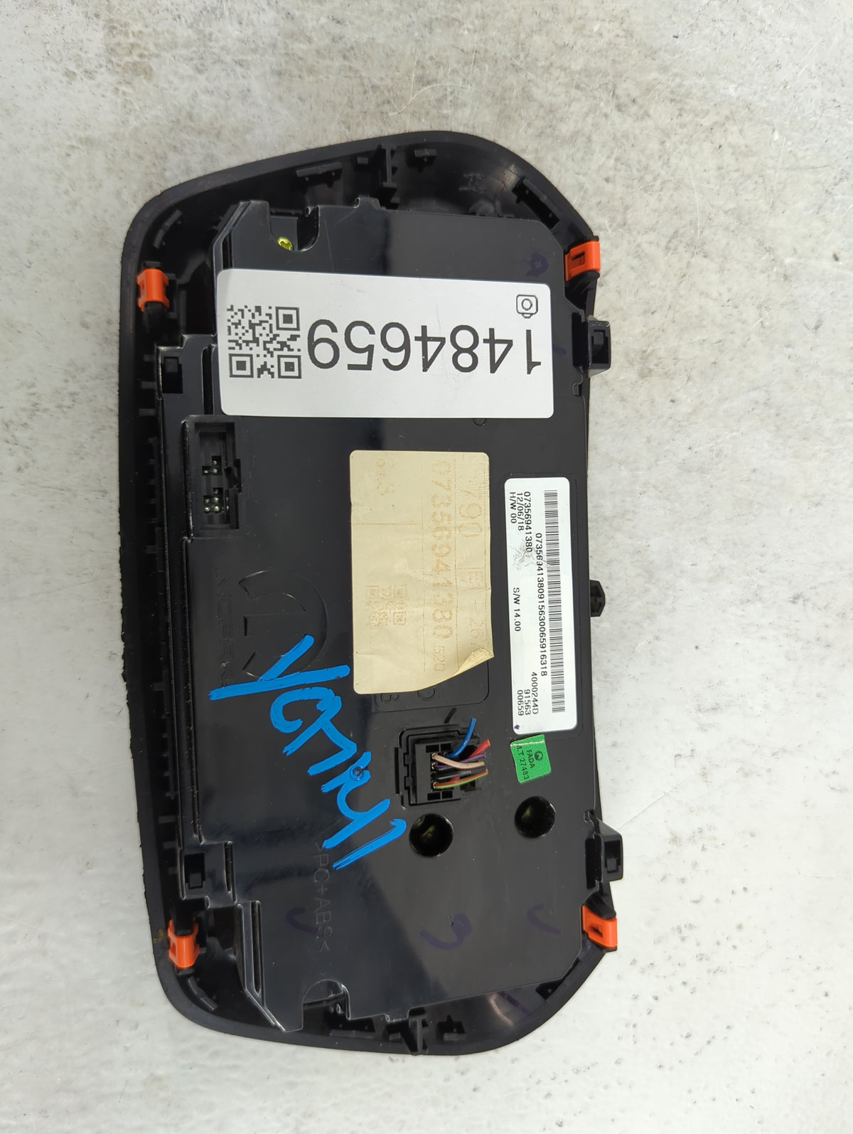 2018-2020 Jeep Renegade Climate Control Module Temperature AC/Heater Replacement P/N:07356941380 4000244D Fits Fits 2018 201