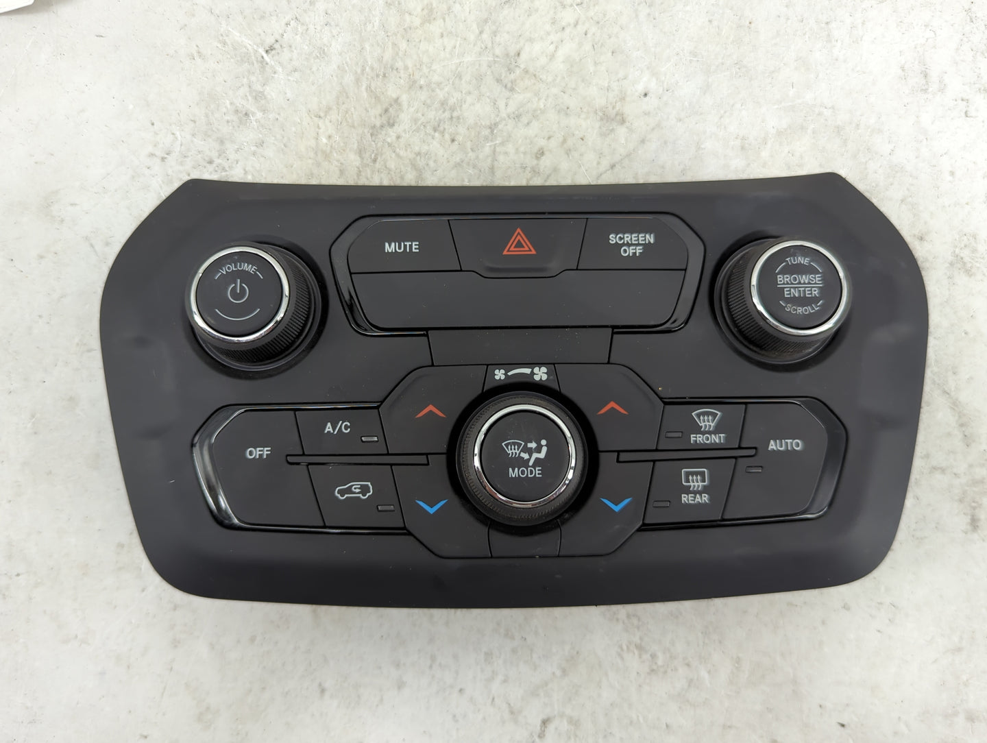 2018-2020 Jeep Renegade Climate Control Module Temperature AC/Heater Replacement P/N:07356941380 4000244D Fits Fits 2018 201