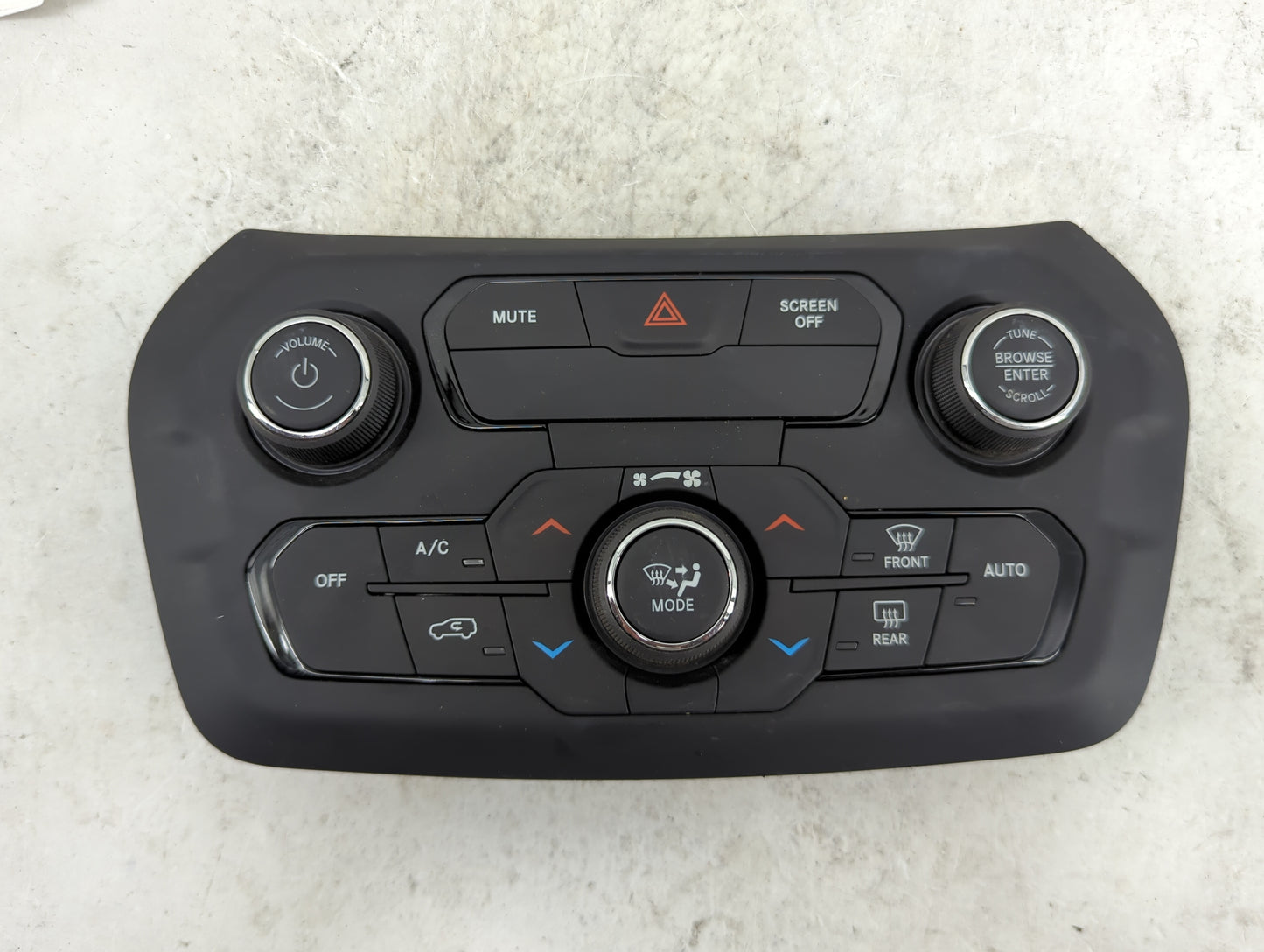 2018-2020 Jeep Renegade Climate Control Module Temperature AC/Heater Replacement P/N:07356941380 4000244D Fits Fits 2018 201