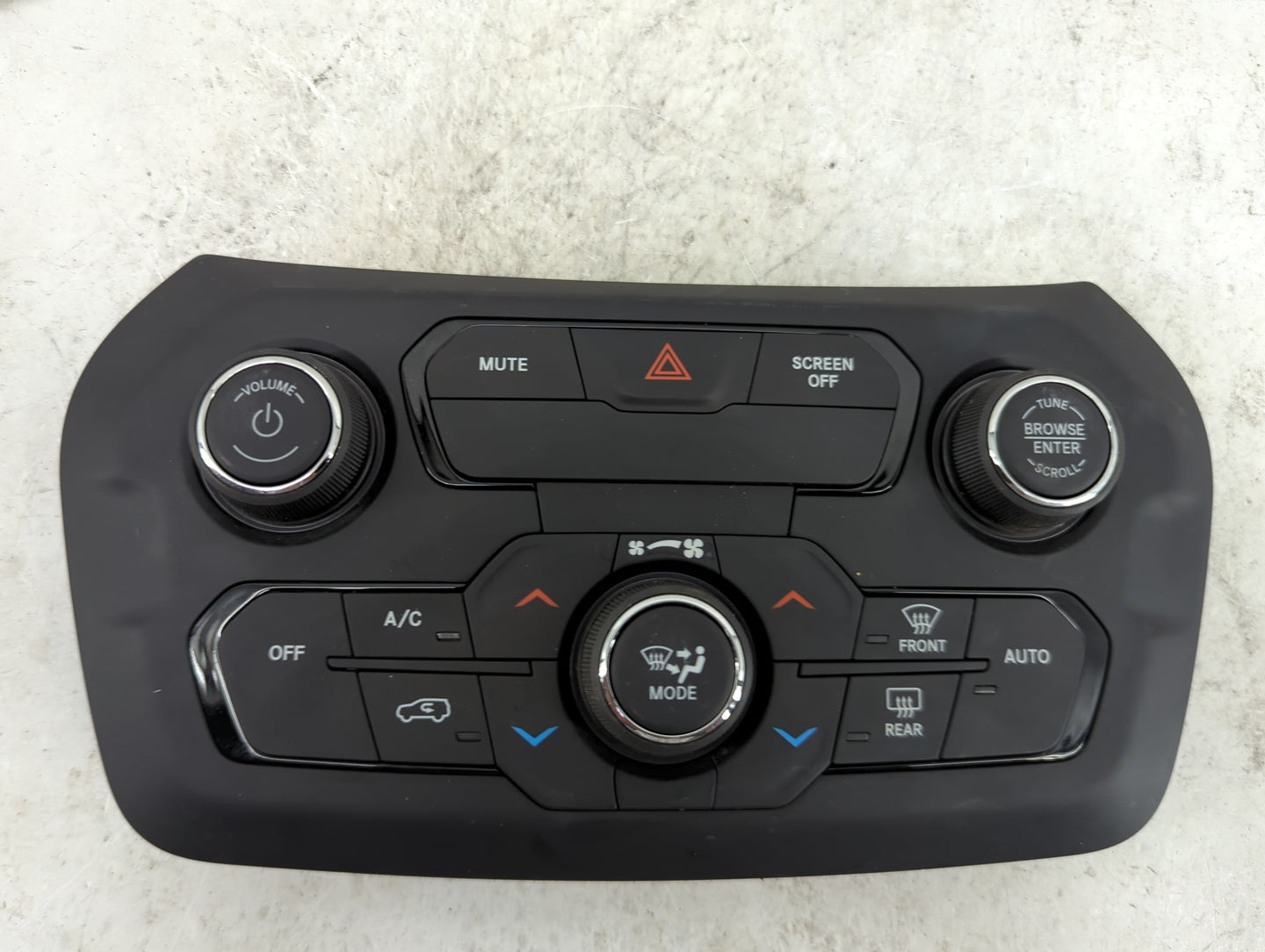 2018-2020 Jeep Renegade Climate Control Module Temperature AC/Heater Replacement P/N:07356941380 4000244D Fits Fits 2018 201