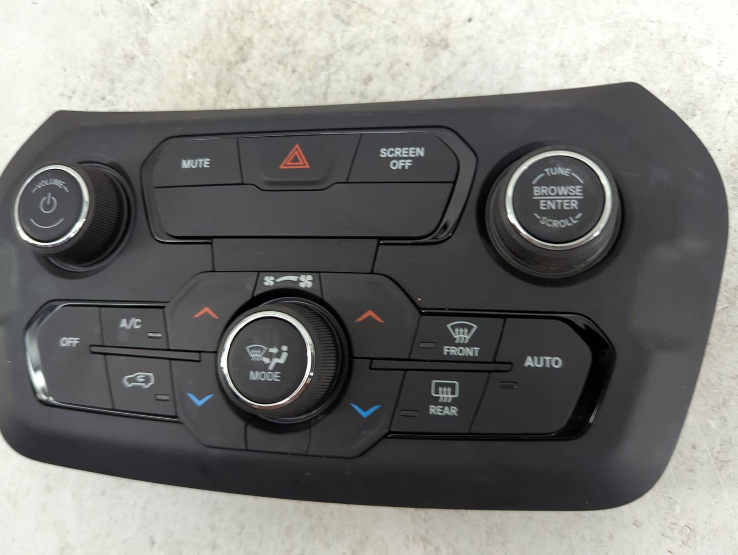 2018-2020 Jeep Renegade Climate Control Module Temperature AC/Heater Replacement P/N:07356941380 4000244D Fits Fits 2018 201