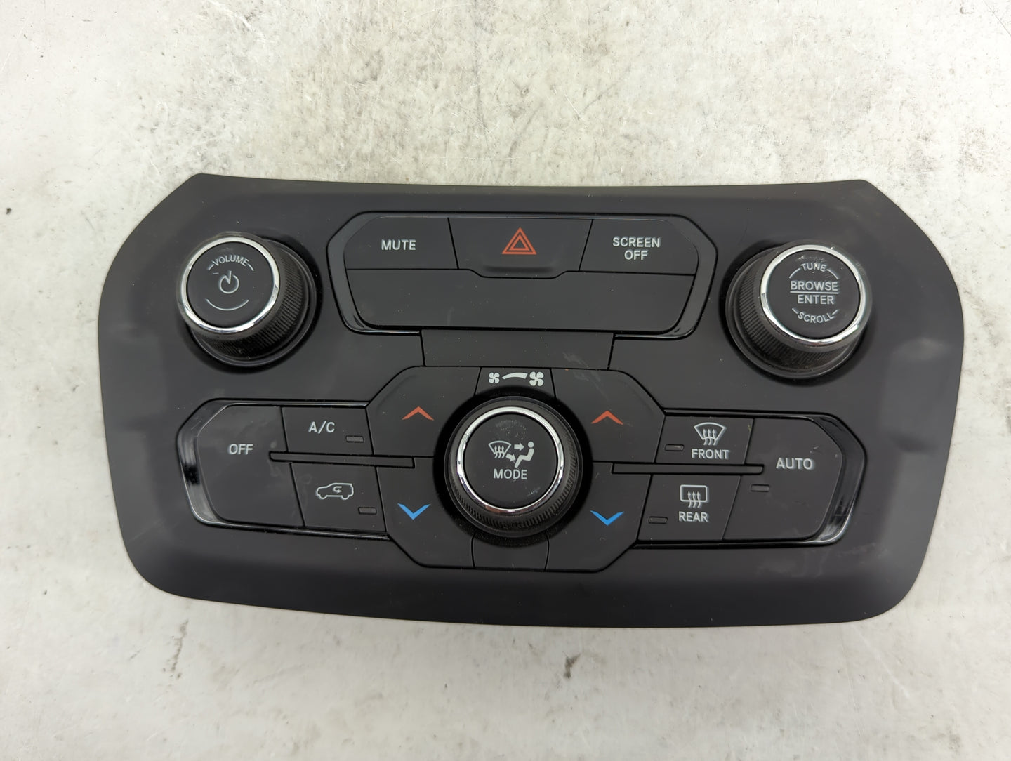 2018-2020 Jeep Renegade Climate Control Module Temperature AC/Heater Replacement P/N:07356941380 4000244D Fits Fits 2018 201