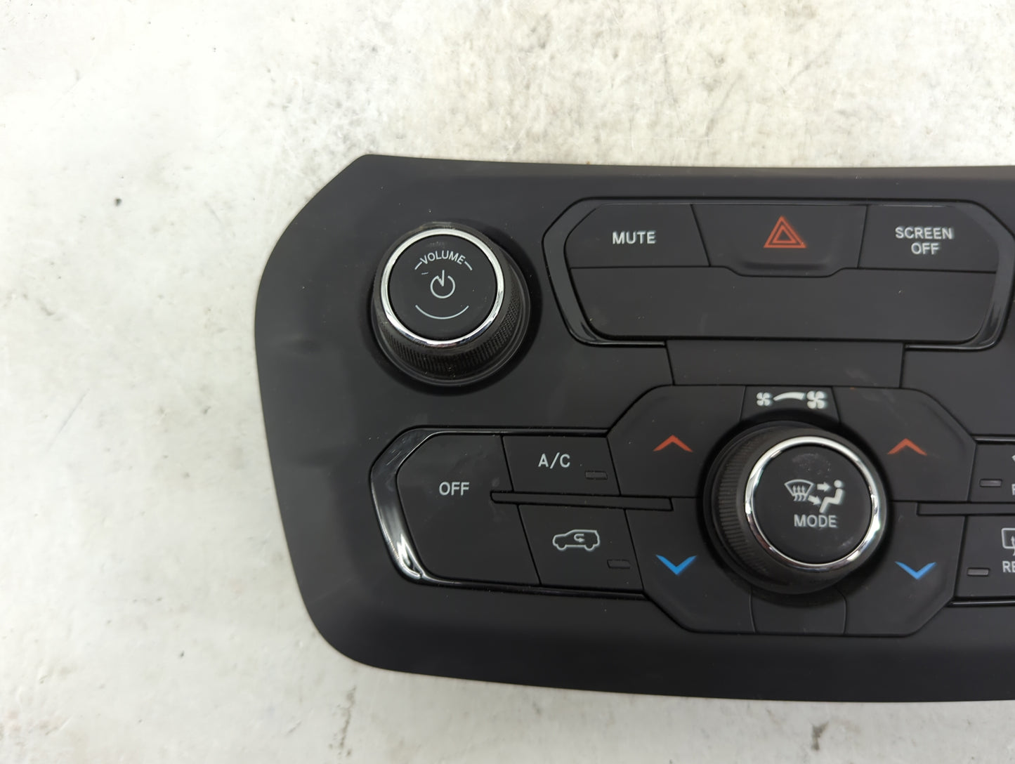 2018-2020 Jeep Renegade Climate Control Module Temperature AC/Heater Replacement P/N:07356941380 4000244D Fits Fits 2018 201