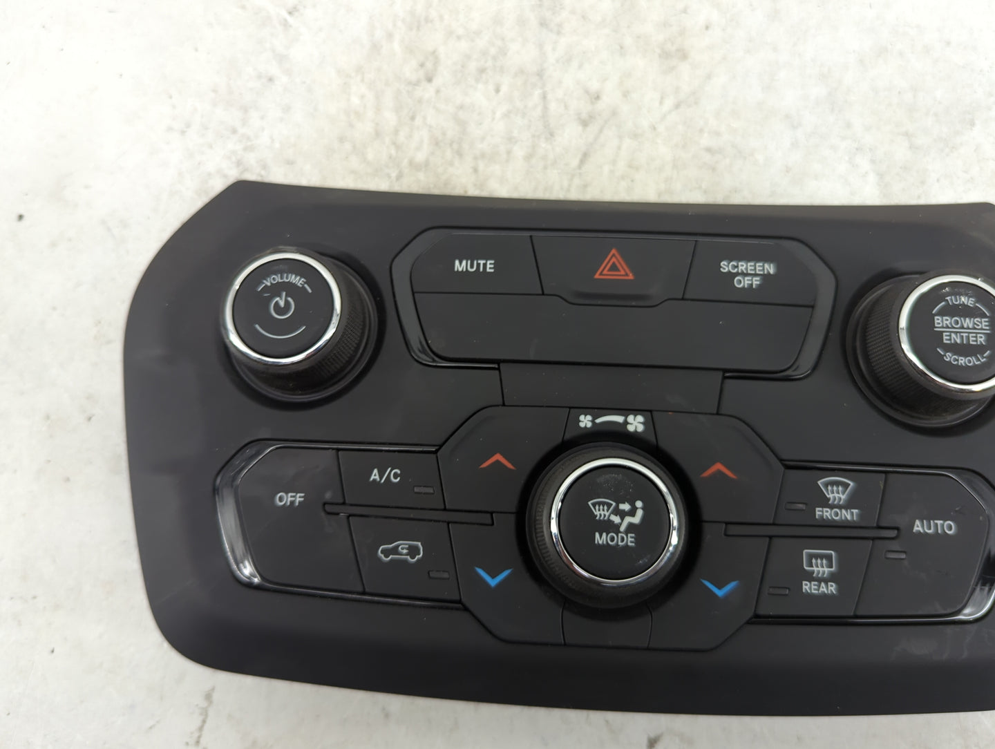 2018-2020 Jeep Renegade Climate Control Module Temperature AC/Heater Replacement P/N:07356941380 4000244D Fits Fits 2018 201