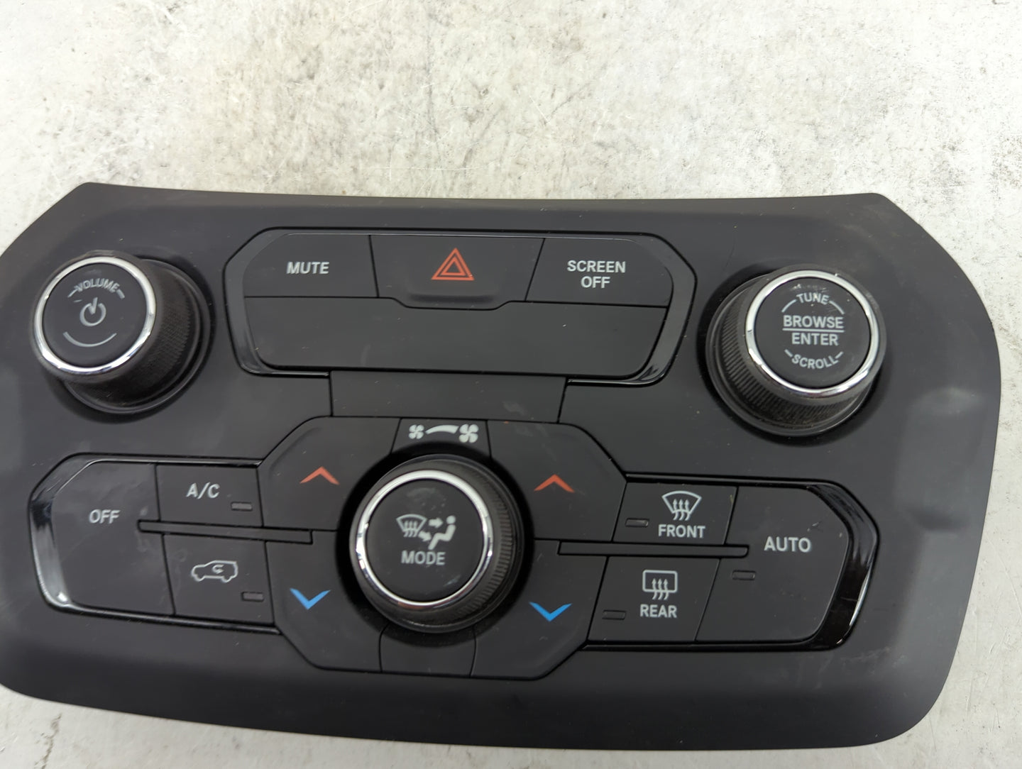 2018-2020 Jeep Renegade Climate Control Module Temperature AC/Heater Replacement P/N:07356941380 4000244D Fits Fits 2018 201