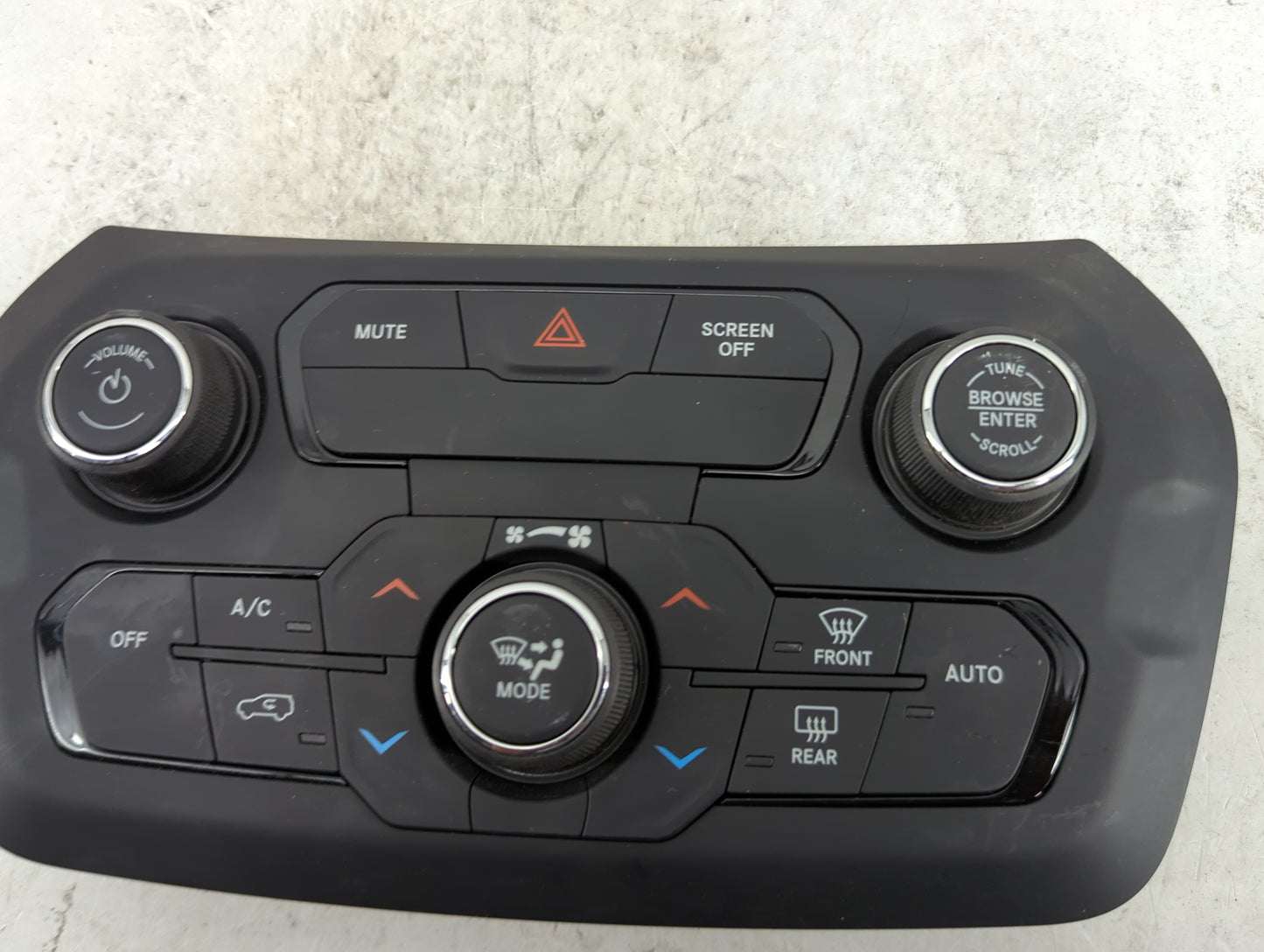 2018-2020 Jeep Renegade Climate Control Module Temperature AC/Heater Replacement P/N:07356941380 4000244D Fits Fits 2018 201