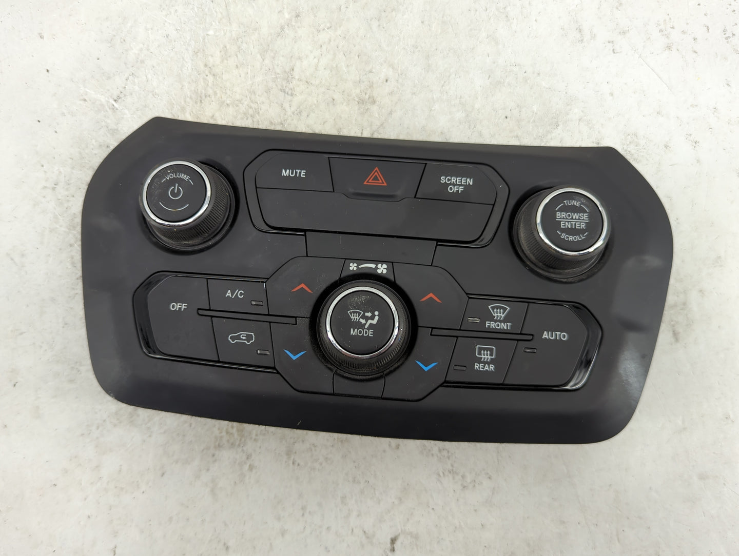 2018-2020 Jeep Renegade Climate Control Module Temperature AC/Heater Replacement P/N:07356941380 4000244D Fits Fits 2018 201