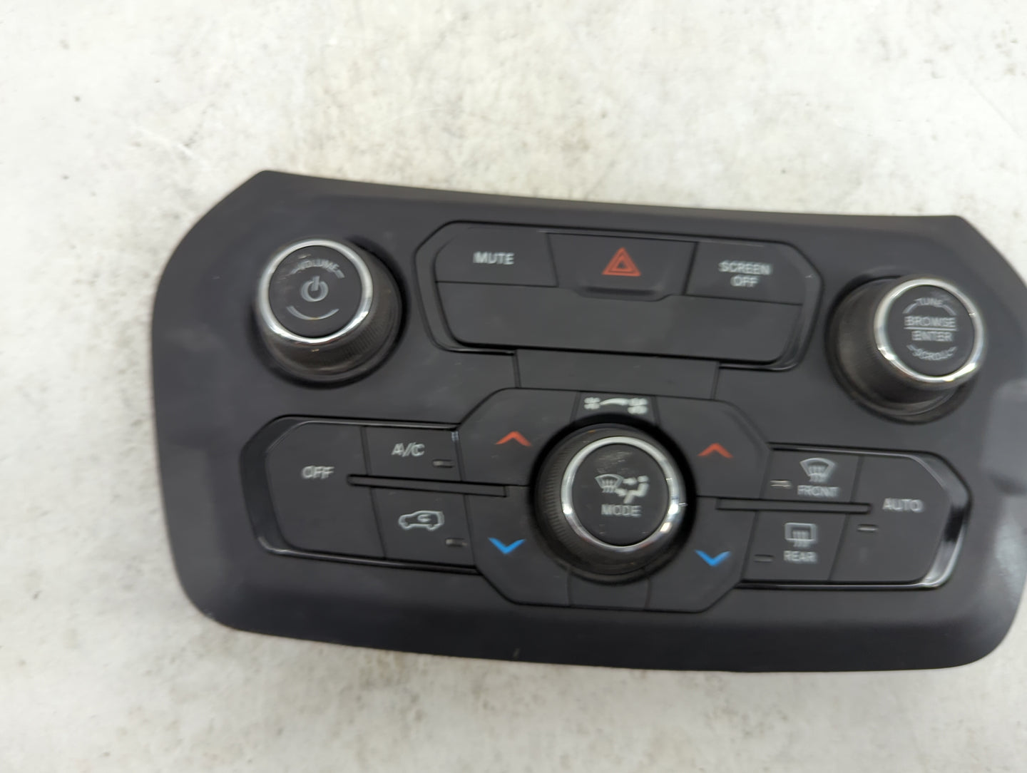 2018-2020 Jeep Renegade Climate Control Module Temperature AC/Heater Replacement P/N:07356941380 4000244D Fits Fits 2018 201