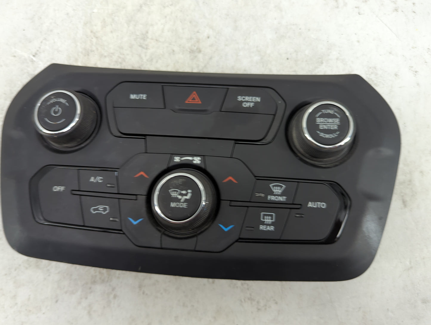 2018-2020 Jeep Renegade Climate Control Module Temperature AC/Heater Replacement P/N:07356941380 4000244D Fits Fits 2018 201