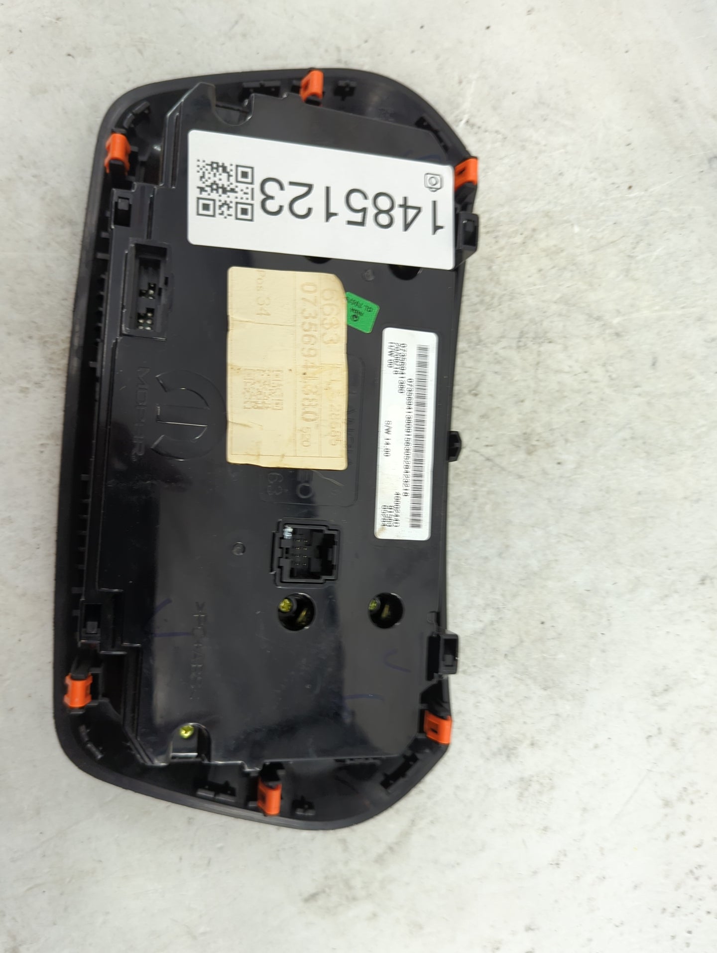 2018-2020 Jeep Renegade Climate Control Module Temperature AC/Heater Replacement P/N:07356941380 4000244D Fits Fits 2018 201