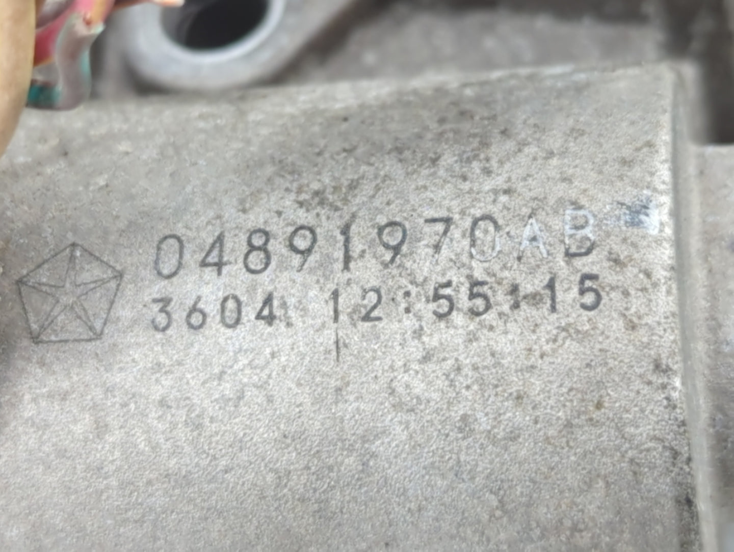 2015-2018 Jeep Renegade Throttle Body P/N:04891970AC 04891970AB Fits Fits 2014 2015 2016 2017 2018 OEM Used Auto Parts - Oem