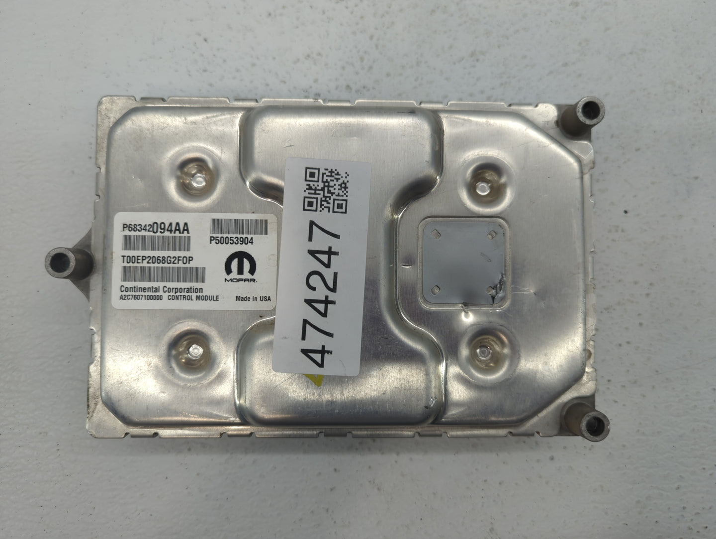 2018-2021 Jeep Renegade PCM Engine Control Computer ECU ECM PCU OEM P/N:P68342094AA Fits Fits 2018 2019 2020 2021 OEM Used A