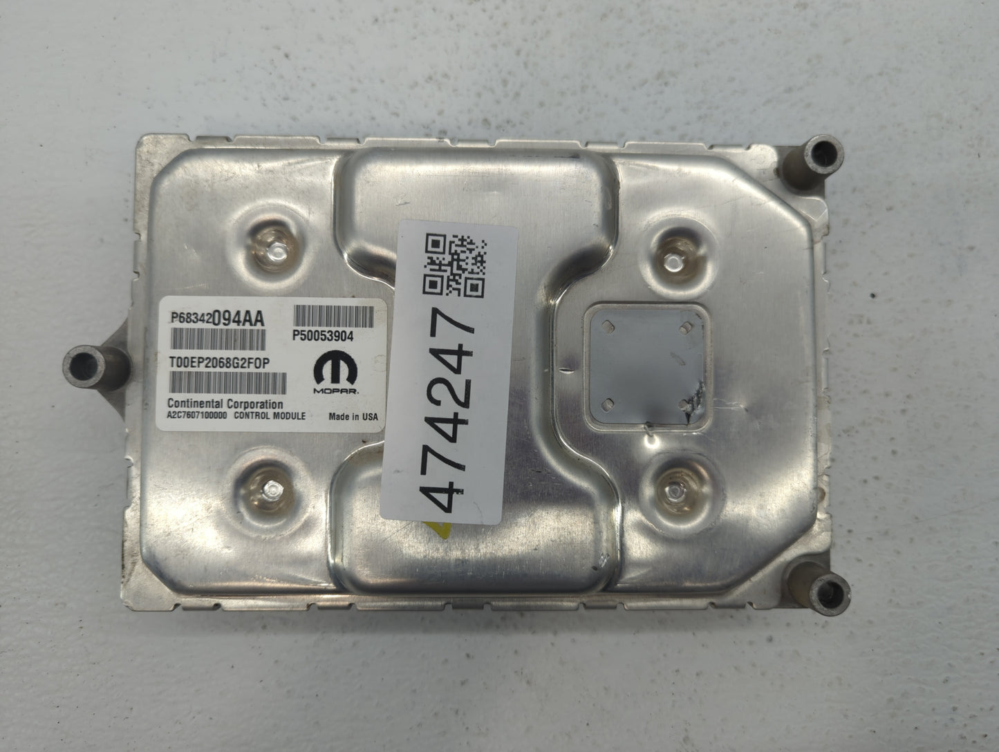 2018-2021 Jeep Renegade PCM Engine Control Computer ECU ECM PCU OEM P/N:P68342094AA Fits Fits 2018 2019 2020 2021 OEM Used A