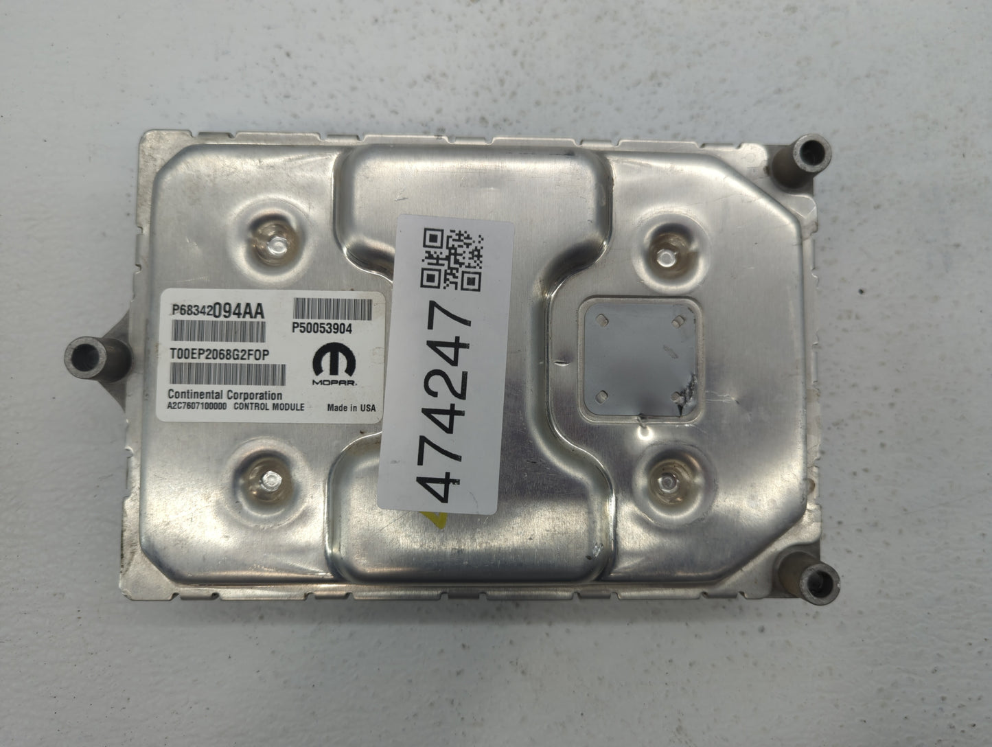 2018-2021 Jeep Renegade PCM Engine Control Computer ECU ECM PCU OEM P/N:P68342094AA Fits Fits 2018 2019 2020 2021 OEM Used A