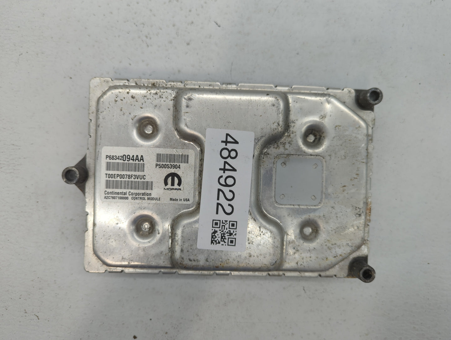 2018-2021 Jeep Renegade PCM Engine Control Computer ECU ECM PCU OEM P/N:P68342094AA Fits Fits 2018 2019 2020 2021 OEM Used A