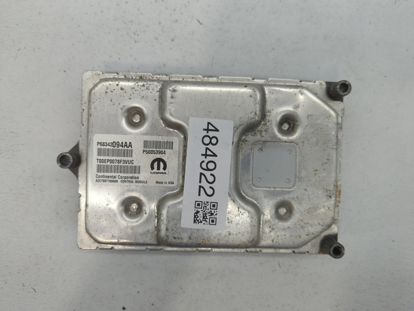 2018-2021 Jeep Renegade PCM Engine Control Computer ECU ECM PCU OEM P/N:P68342094AA Fits Fits 2018 2019 2020 2021 OEM Used A