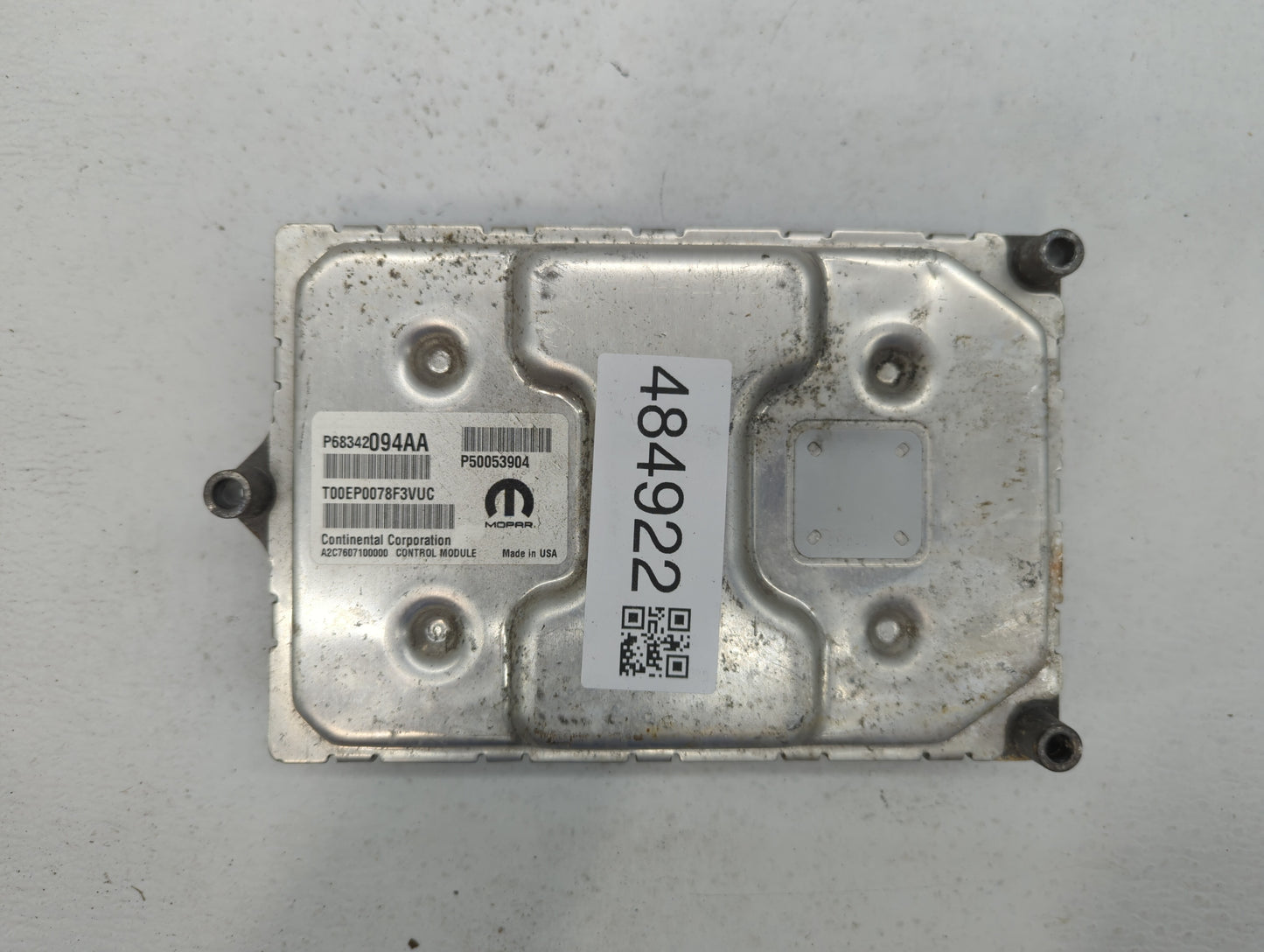 2018-2021 Jeep Renegade PCM Engine Control Computer ECU ECM PCU OEM P/N:P68342094AA Fits Fits 2018 2019 2020 2021 OEM Used A
