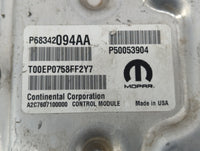 2018-2021 Jeep Renegade PCM Engine Control Computer ECU ECM PCU OEM P/N:P68342094AA Fits Fits 2018 2019 2020 2021 OEM Used A