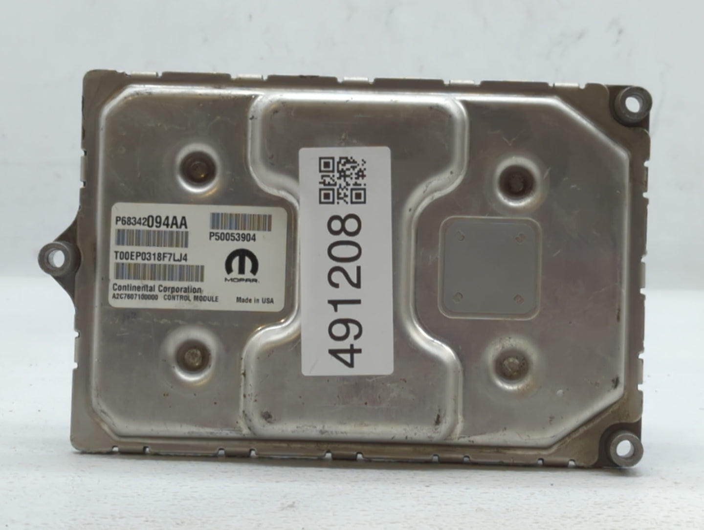 2018-2021 Jeep Renegade PCM Engine Control Computer ECU ECM PCU OEM P/N:P68342094AA Fits Fits 2018 2019 2020 2021 OEM Used A