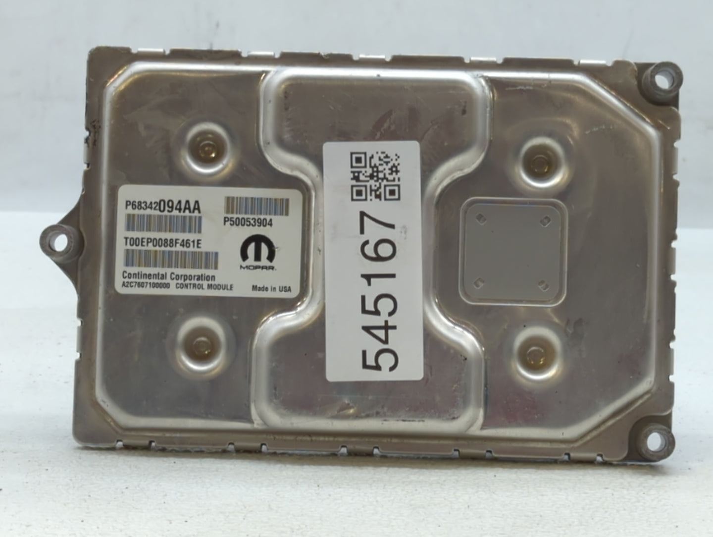2018-2021 Jeep Renegade PCM Engine Control Computer ECU ECM PCU OEM P/N:P68342094AA Fits Fits 2018 2019 2020 2021 OEM Used A