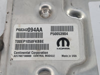 2018-2021 Jeep Renegade PCM Engine Control Computer ECU ECM PCU OEM P/N:P68342094AA Fits Fits 2018 2019 2020 2021 OEM Used A