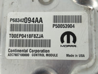2018-2021 Jeep Renegade PCM Engine Control Computer ECU ECM PCU OEM P/N:P68342094AA Fits Fits 2018 2019 2020 2021 OEM Used A