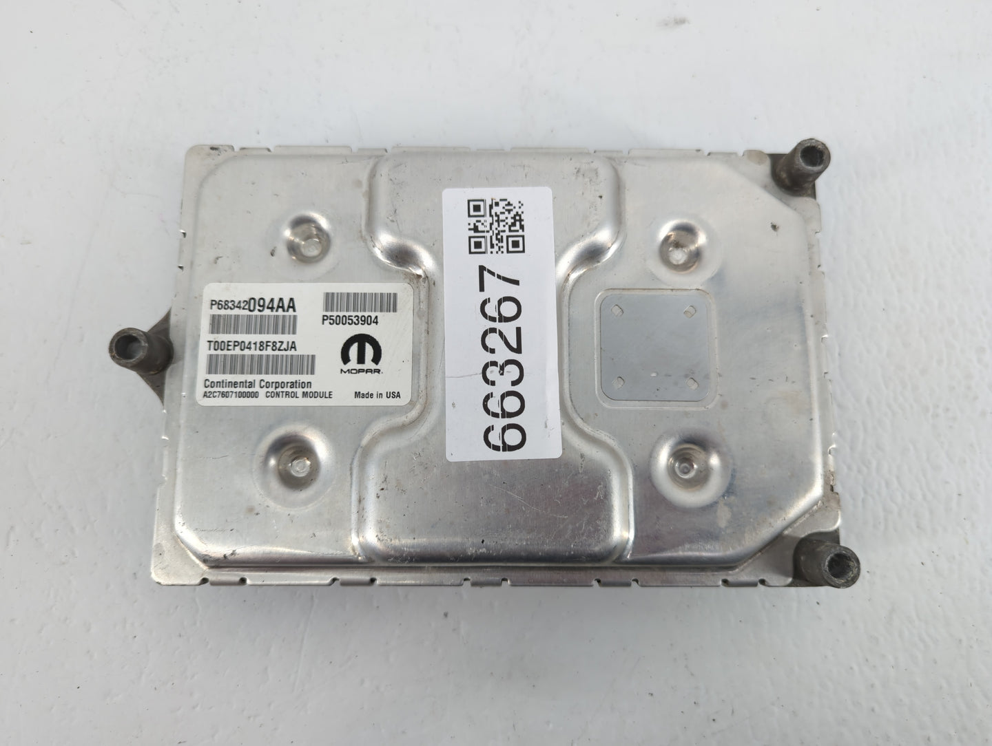 2018-2021 Jeep Renegade PCM Engine Control Computer ECU ECM PCU OEM P/N:P68342094AA Fits Fits 2018 2019 2020 2021 OEM Used A
