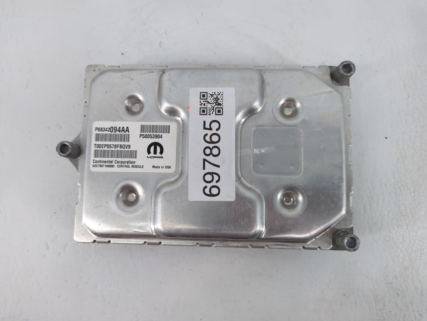 2018-2021 Jeep Renegade PCM Engine Control Computer ECU ECM PCU OEM P/N:P68342094AA Fits Fits 2018 2019 2020 2021 OEM Used A