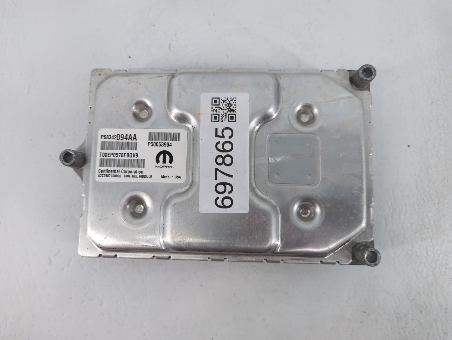 2018-2021 Jeep Renegade PCM Engine Control Computer ECU ECM PCU OEM P/N:P68342094AA Fits Fits 2018 2019 2020 2021 OEM Used A