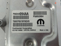 2018-2021 Jeep Renegade PCM Engine Control Computer ECU ECM PCU OEM P/N:P68342094AA Fits Fits 2018 2019 2020 2021 OEM Used A
