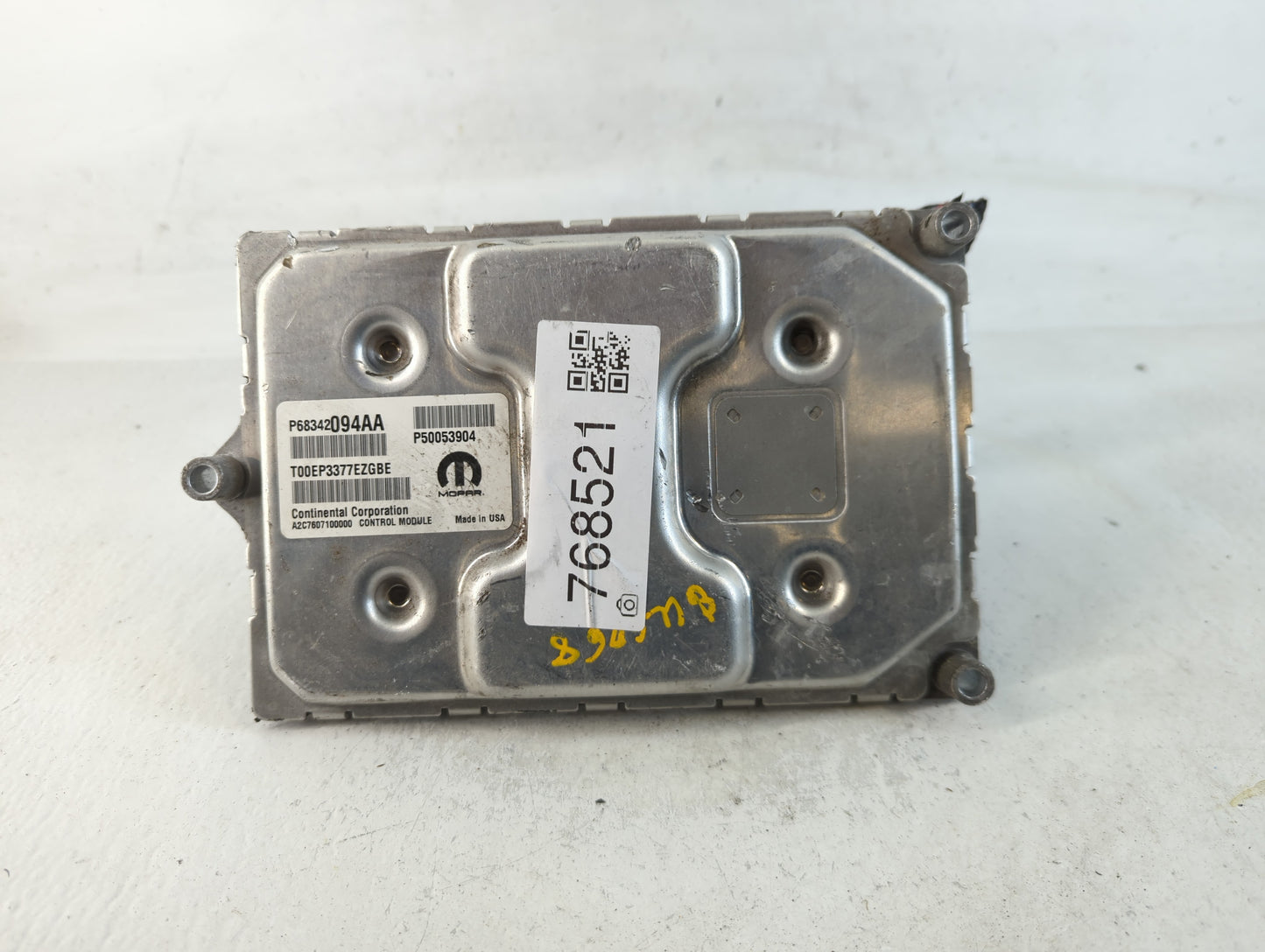 2018-2021 Jeep Renegade PCM Engine Control Computer ECU ECM PCU OEM P/N:P68342094AA Fits Fits 2018 2019 2020 2021 OEM Used A