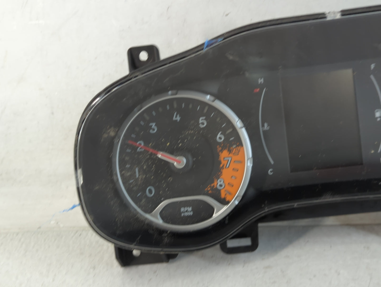 2018 Jeep Renegade Instrument Cluster Speedometer Gauges P/N:735686237 Fits OEM Used Auto Parts - Oemusedautoparts1.com