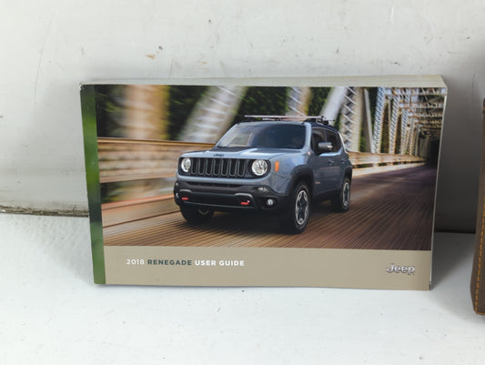 2018 Jeep Renegade Owners Manual Book Guide P/N:18BU-926-AA OEM Used Auto Parts